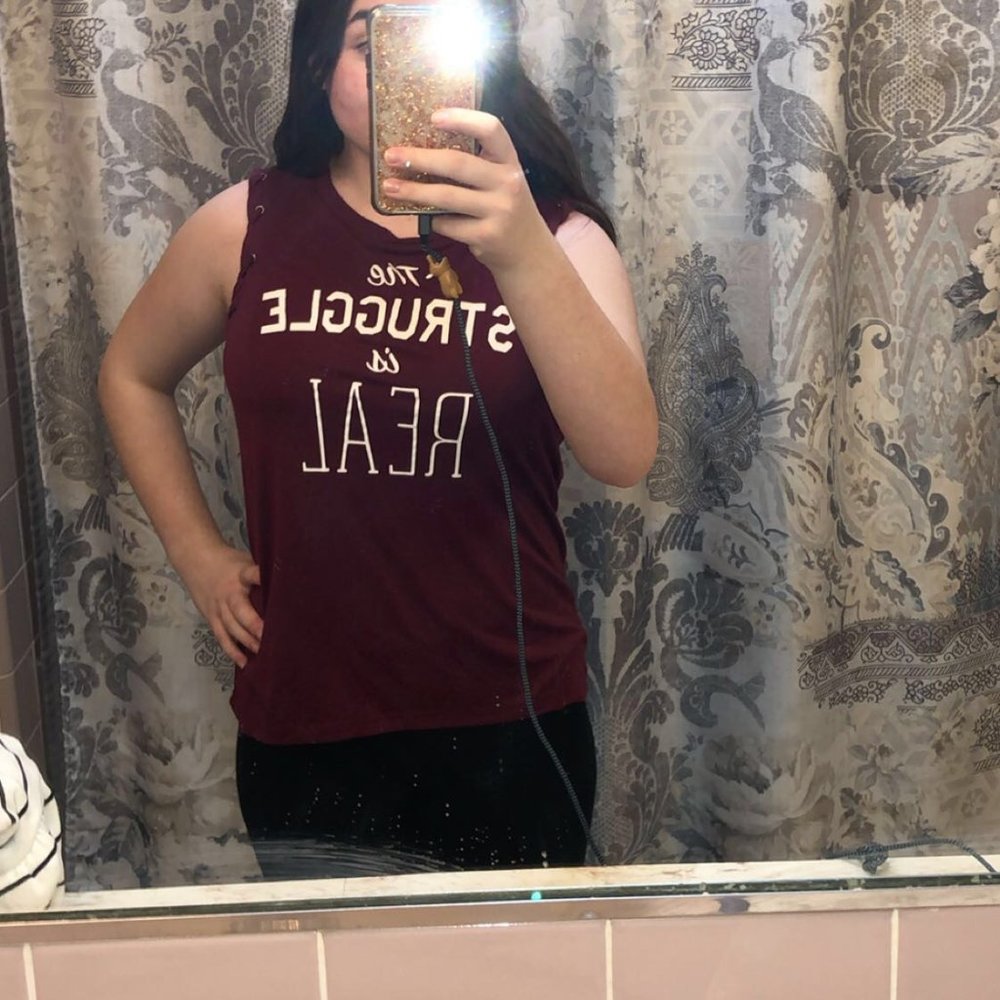 Tank Top, Dark Purple
